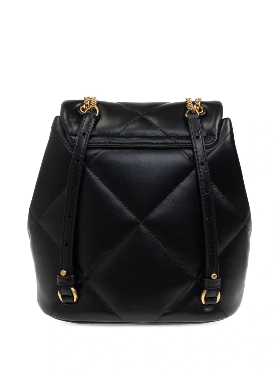 Rucsac Tory Burch negru din piele - Img 6