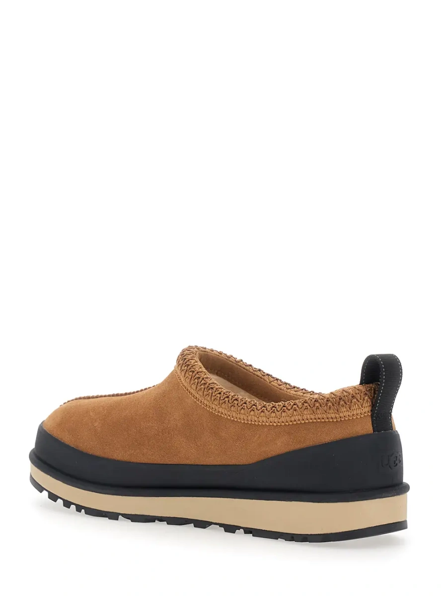 Saboti TASMAN GUARD GTX is a waterproof mule with a rubber sole and fabric lining, brown, unisex - Img 3
