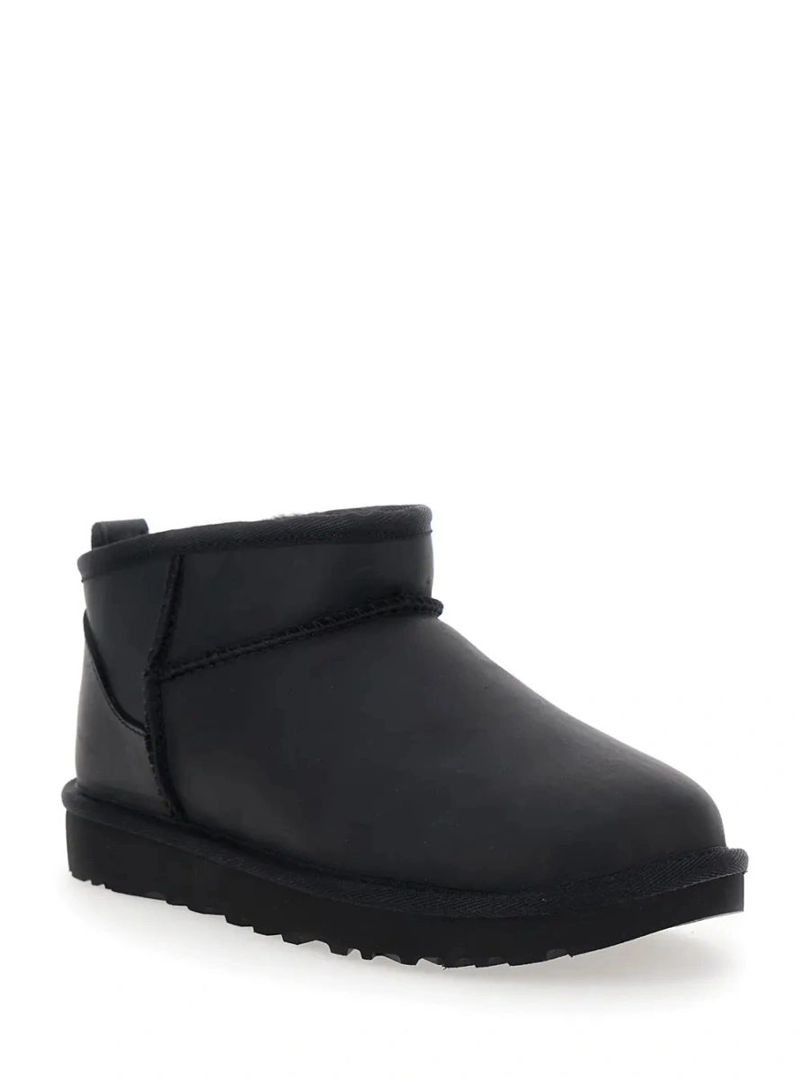 Saboti UGG 'Classic Ultra Mini' negri - Img 2