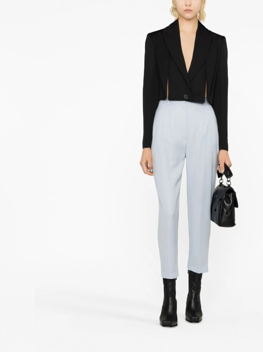 Sacou Alexander McQueen negru din lana - Img 2