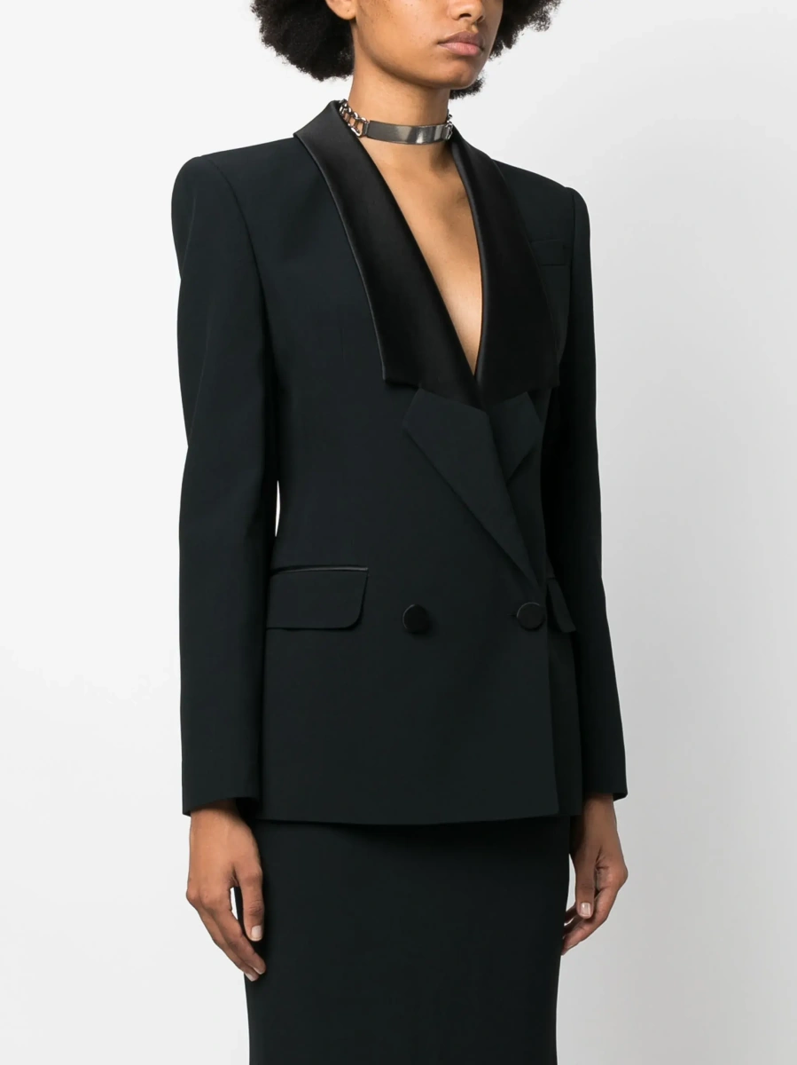 Sacou Alexander McQueen negru - Img 3
