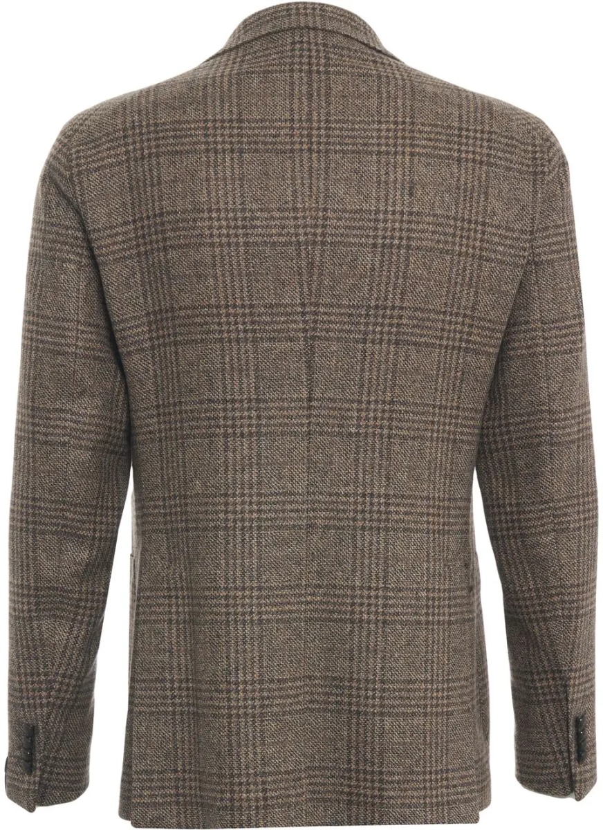 Sacou Blazer with checked pattern - Img 3