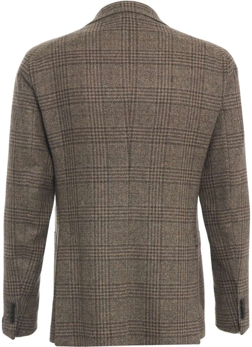 Sacou Blazer with checked pattern - Img 3