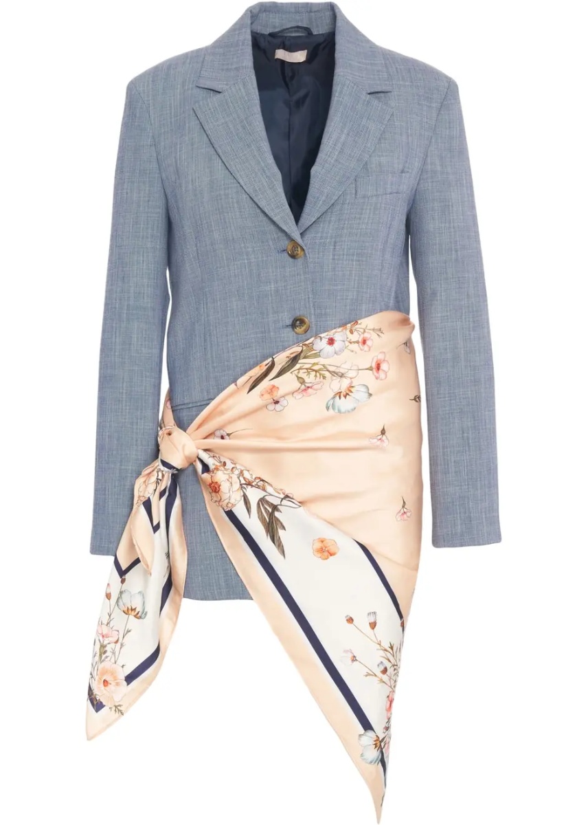 Sacou Blazer with foulard - Img 2