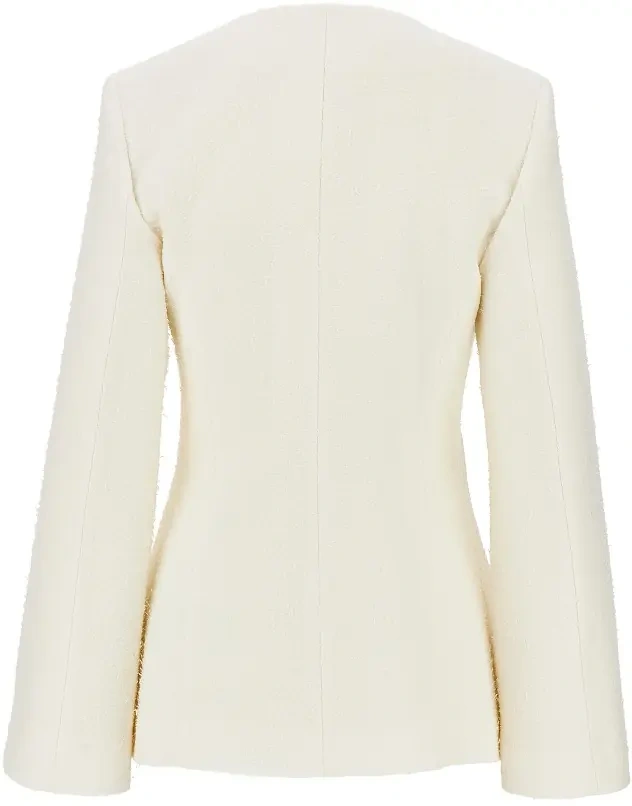 Sacou Bouclé shaped blazer - Img 3