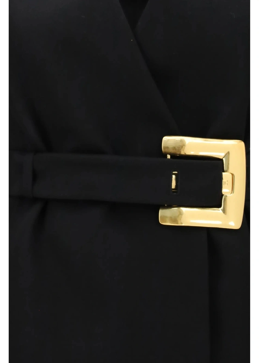 Sacou Grain de poudre Blazer with belt - Img 3