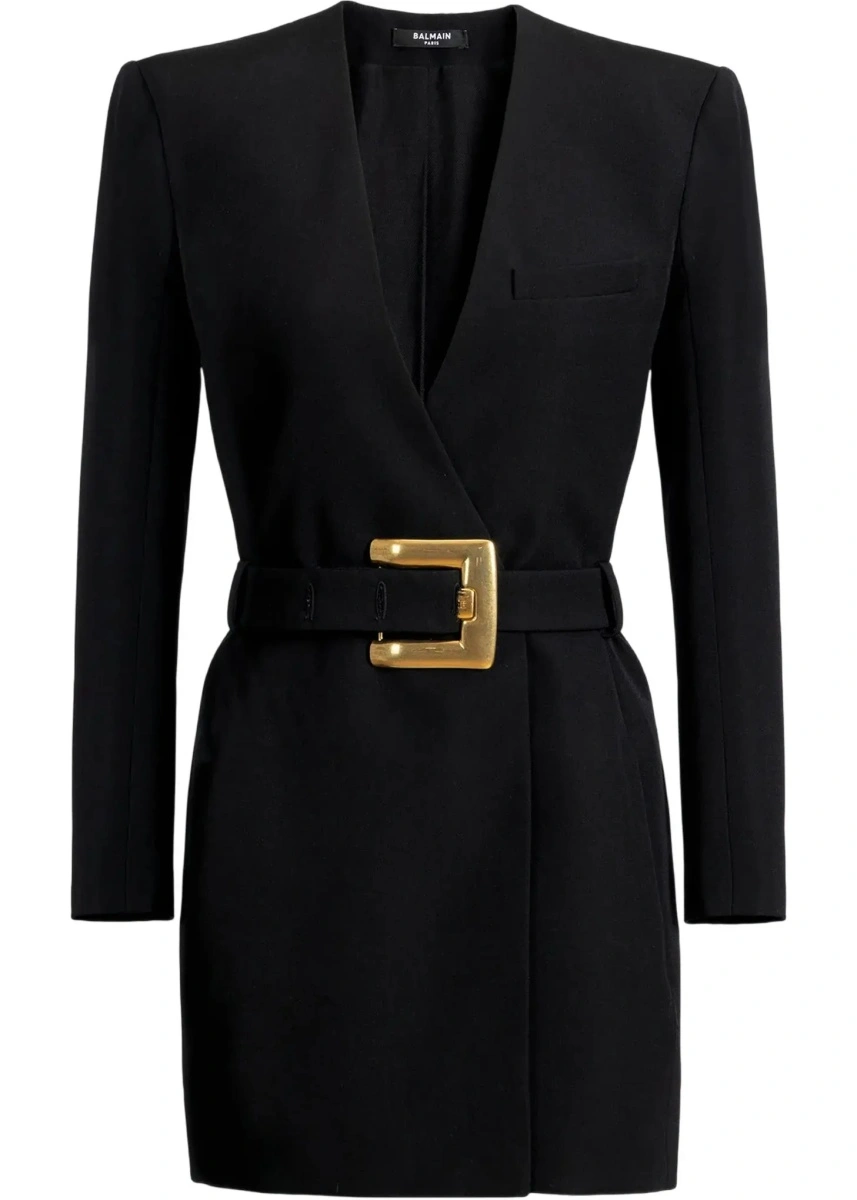 Sacou Grain de poudre Blazer with belt - Img 8