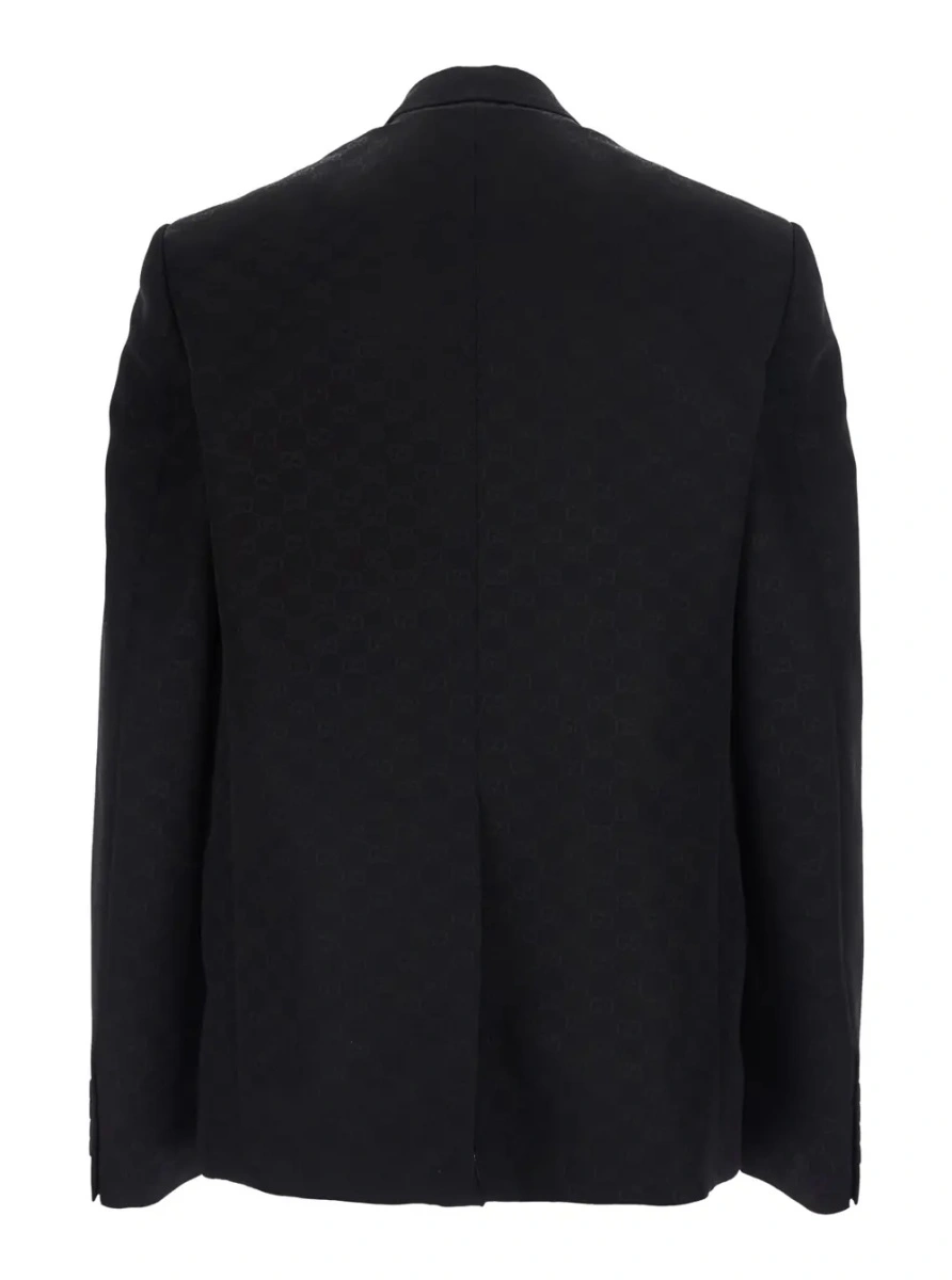 Sacou Gucci negru din bumbac - Img 2
