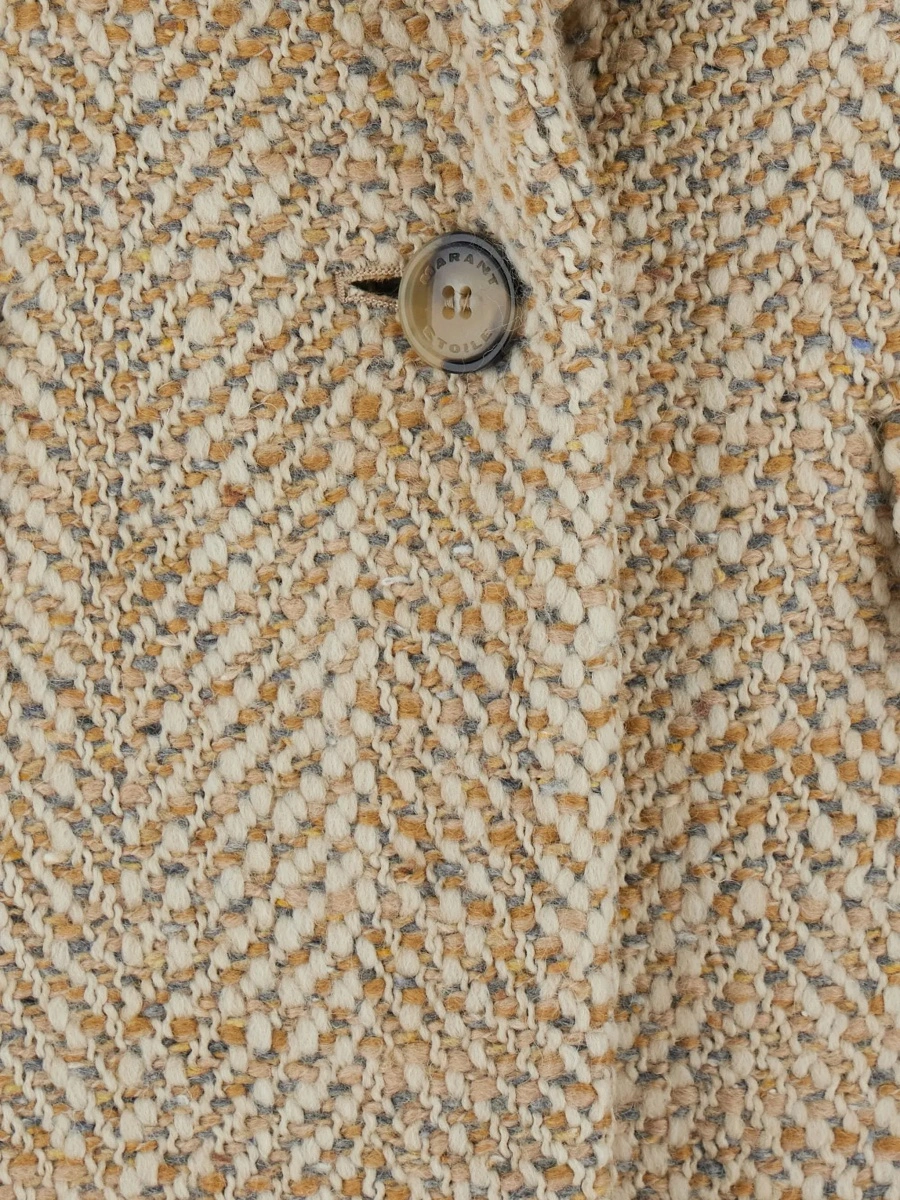 Sacou Isabel Marant bej din lana - Img 5