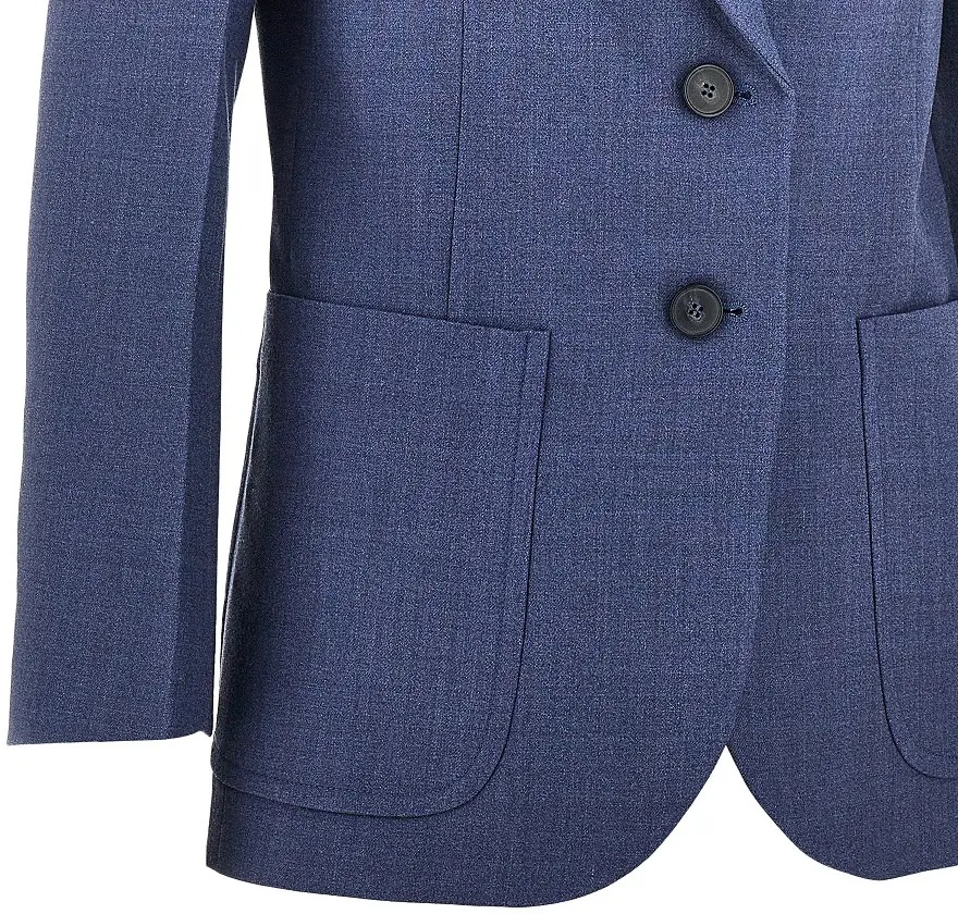 Sacou 'Katherine' wool-blend single-breasted jacket - Img 2