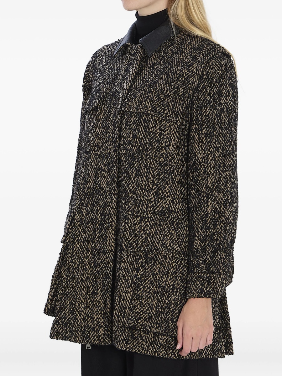 Sacou Max Mara maro din lana si polyester - Img 2