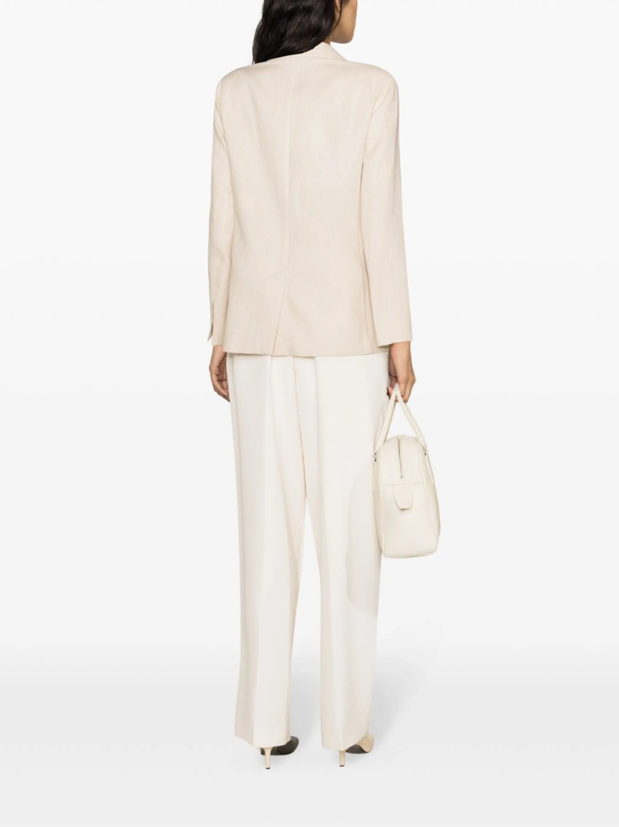 Sacou Max Mara neutru din in - Img 4