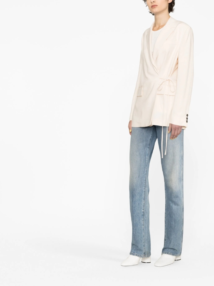 Sacou MSGM neutru din polyester si spandex/elastan - Img 4