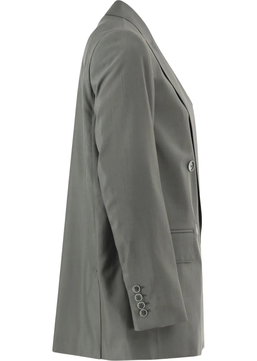 Sacou Mxmalbata Blazer in wool and silk - Img 5