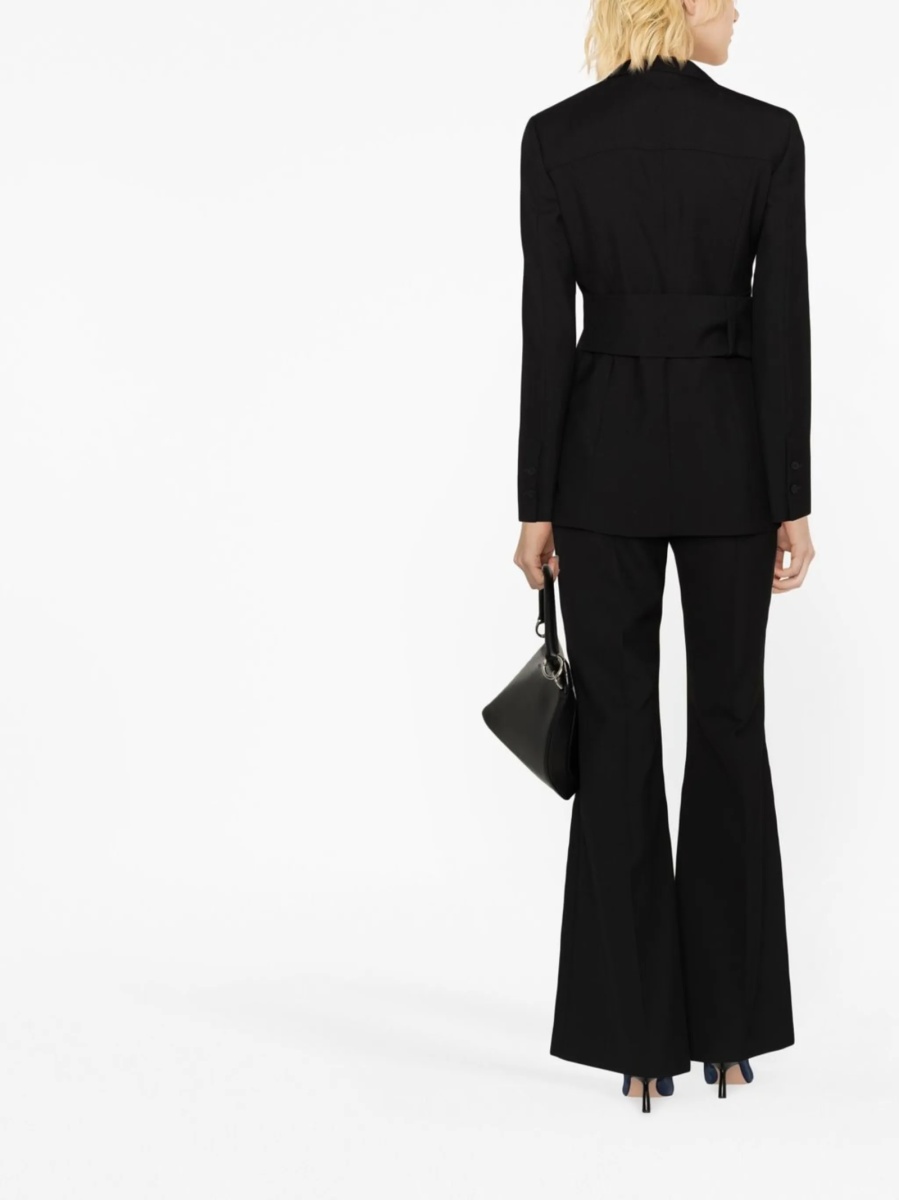 Sacou Off-White negru din lana - Img 3