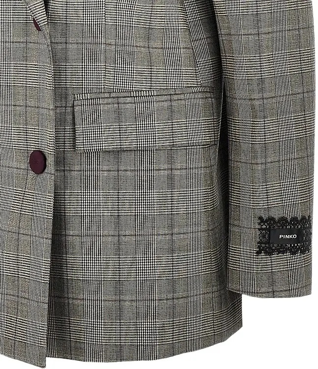 Sacou Prince of Wales double-breasted jacket - Img 2