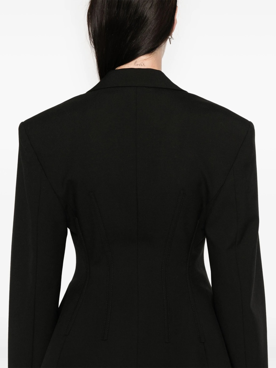 Sacou Stella McCartney negru din lana - Img 5