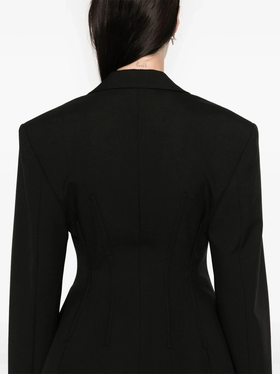 Sacou Stella McCartney negru din lana - Img 5