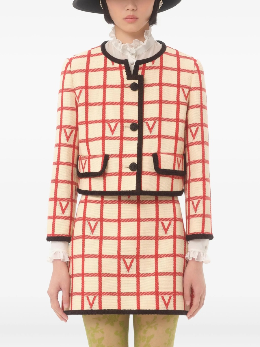 Sacou Valentino Garavani neutru - Img 3