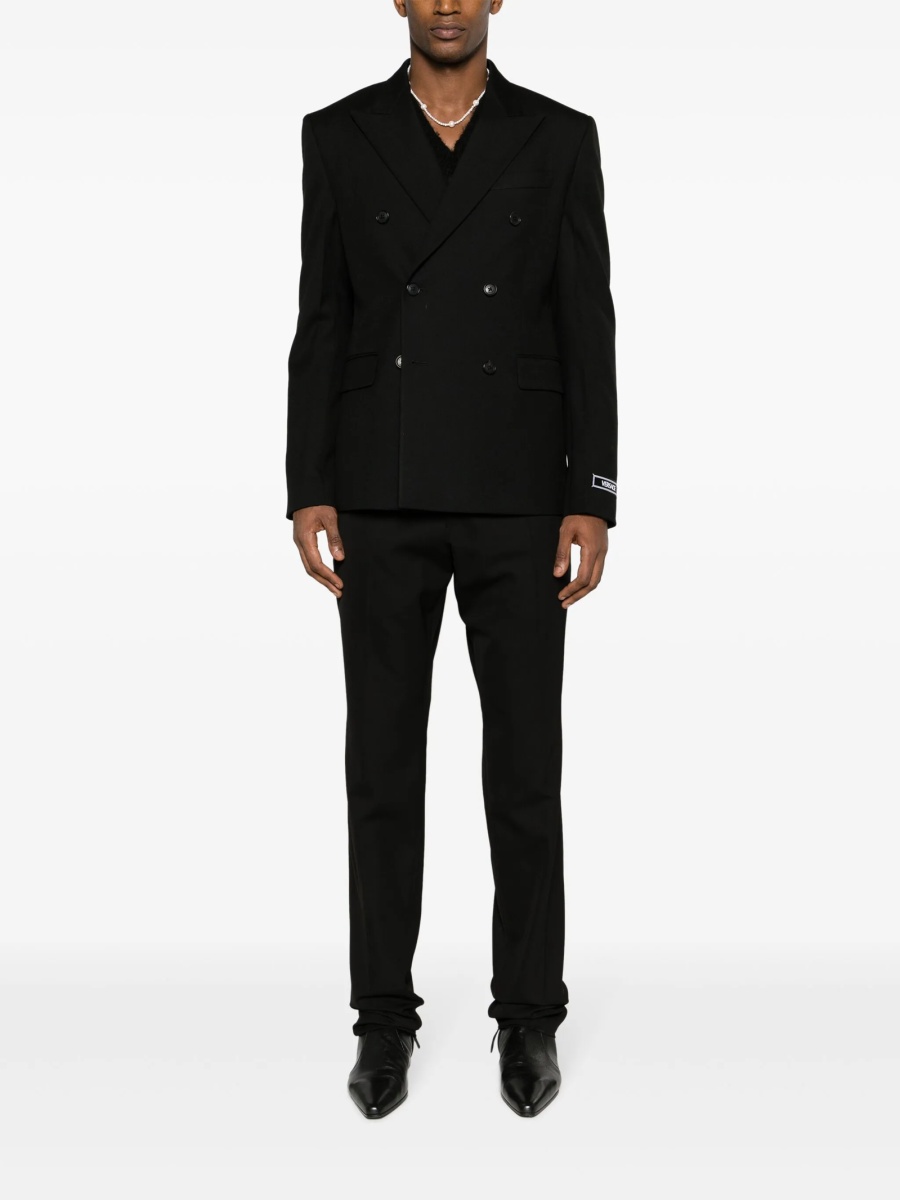 Sacou Versace negru din lana - Img 2