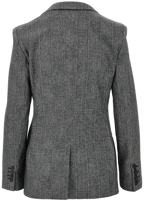 Sacou Wool-blend single-breasted flannel jacket - Img 3