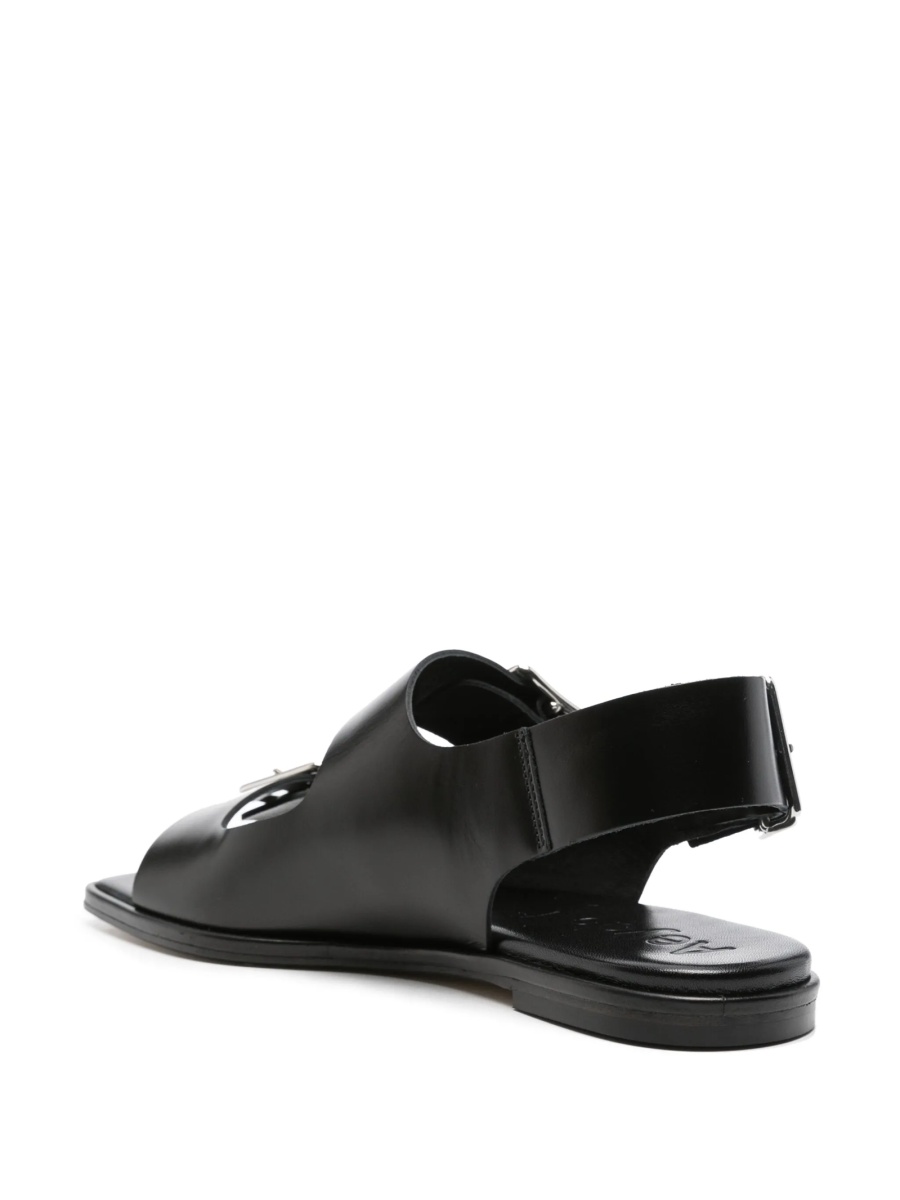 Sandale AEYDE negre din piele - Img 3