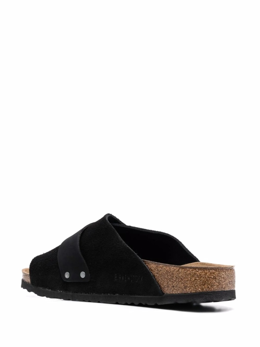 Sandale Birkenstock negre din piele - Img 3