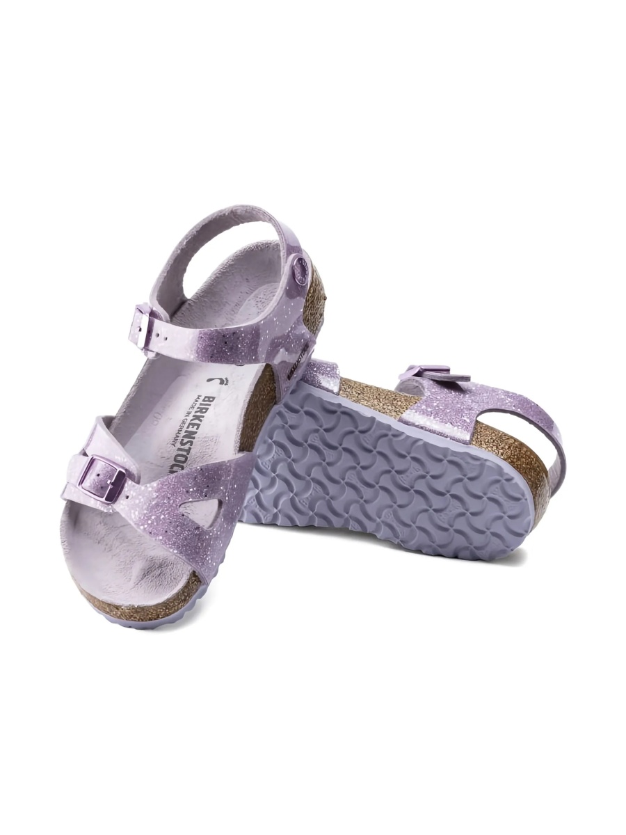 Sandale Birkenstock violet din plastic - Img 4