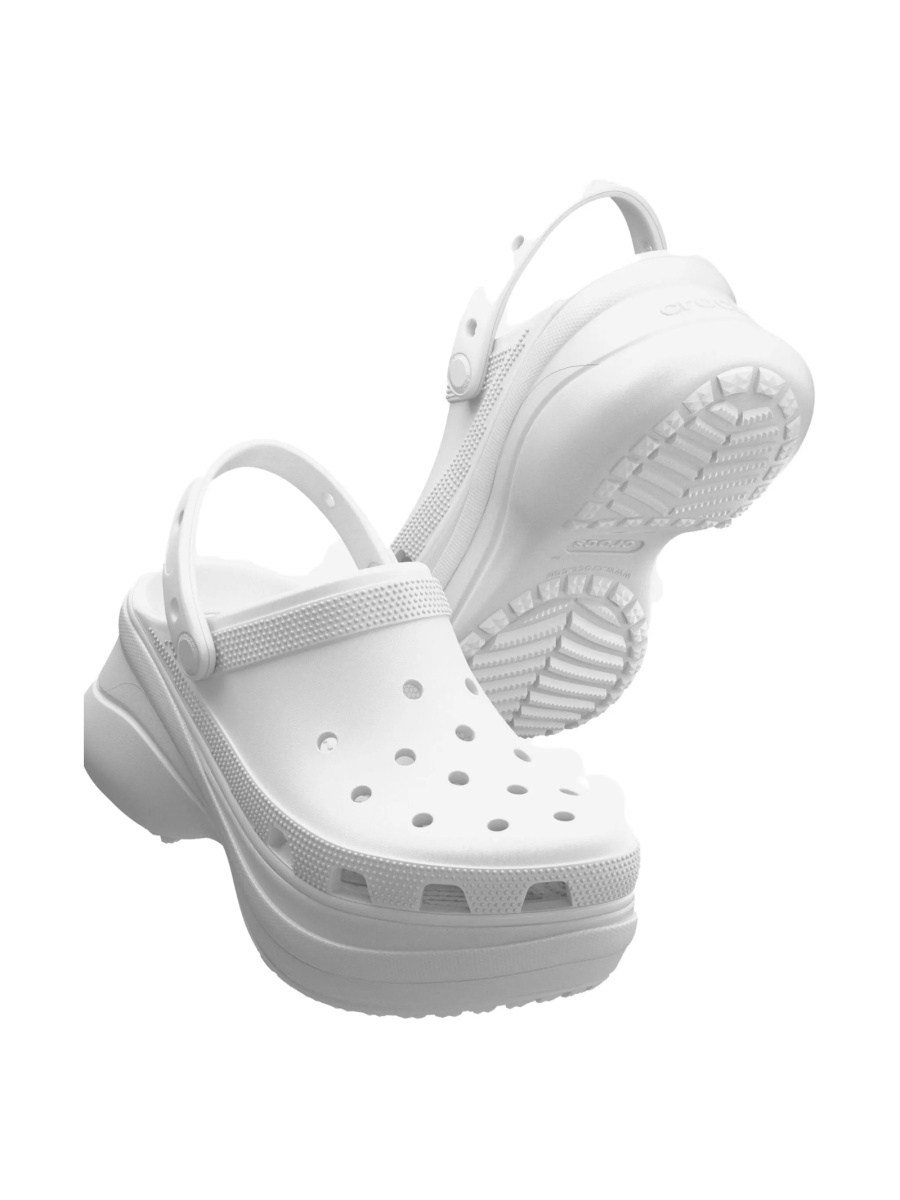 Sandale Crocs albe din acetat de polietilen vinil (peva) - Img 4