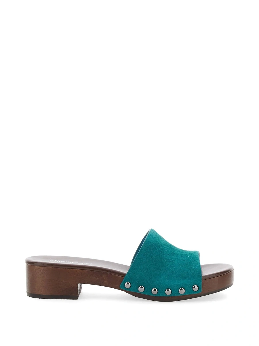 Sandale Jeffrey Campbell albastre din piele - Img 8