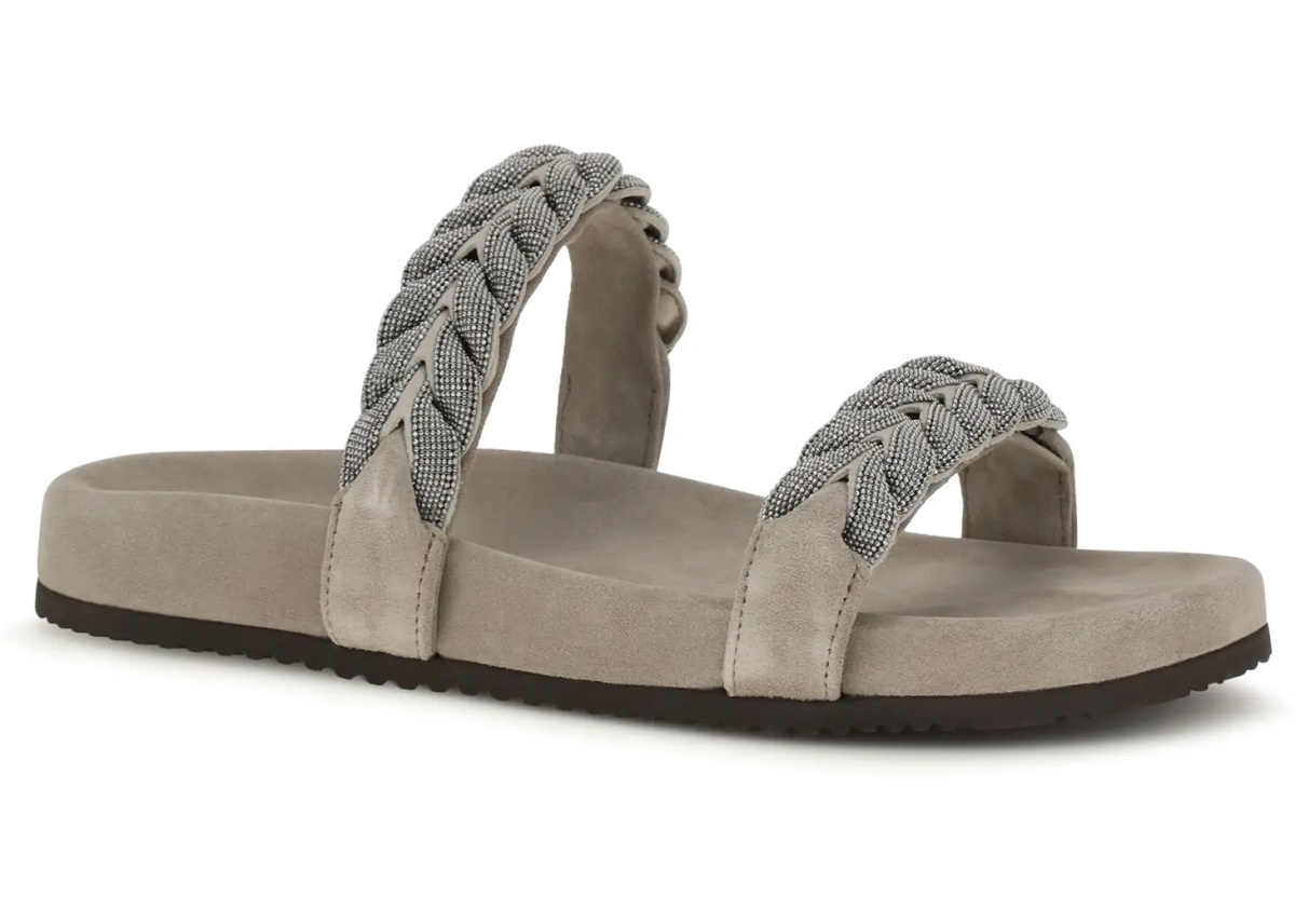 Sandale Laurel leaf monili-embellished Slides - Img 2