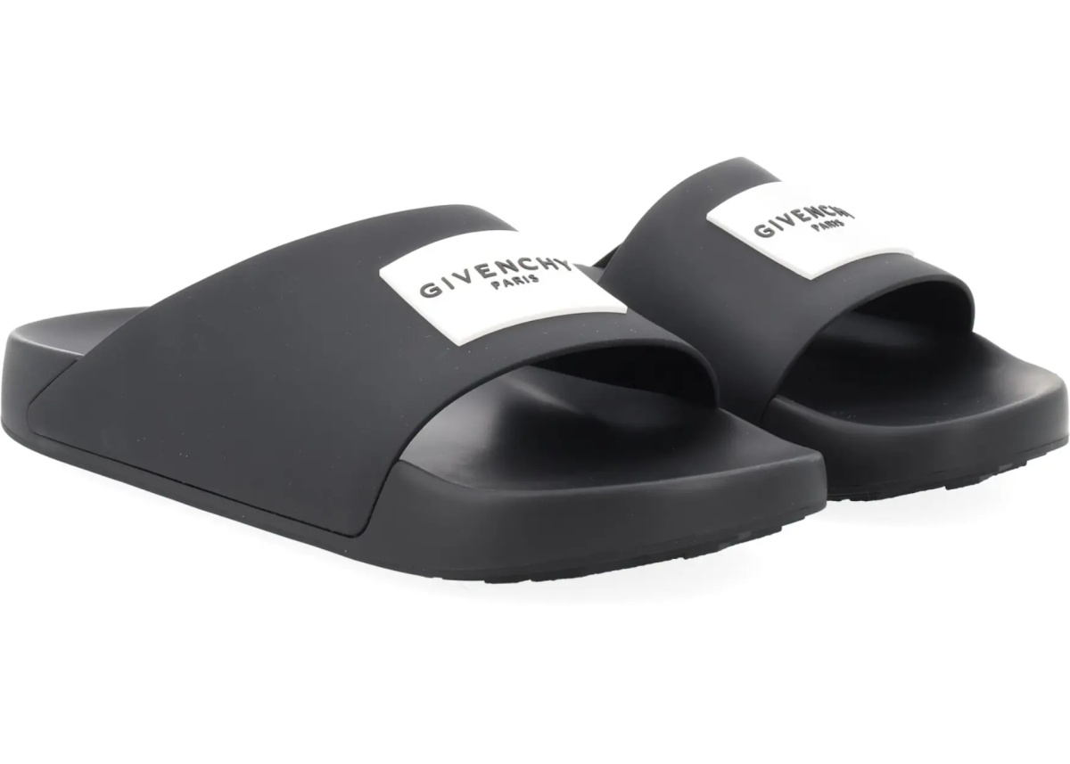 Sandale Mule Piatta "Label Slide" - Img 3