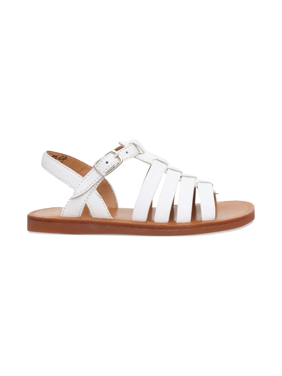 Sandale POM D'API albe din piele - Img 2