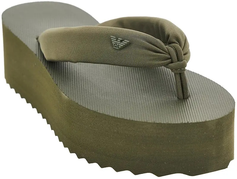Sandale Rubber thong slides with Eagle logo - Img 2