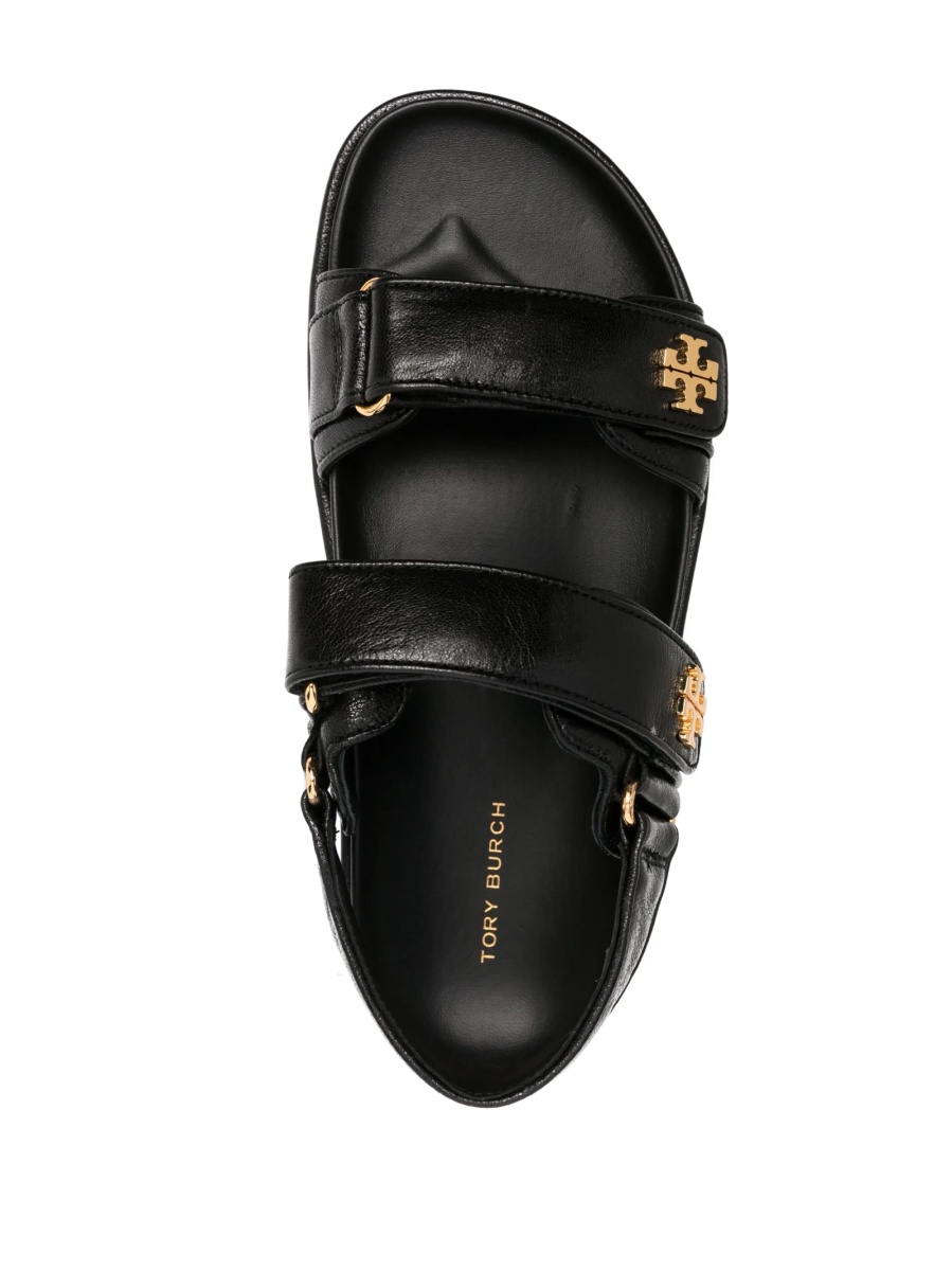 Sandale Tory Burch negre din piele - Img 4