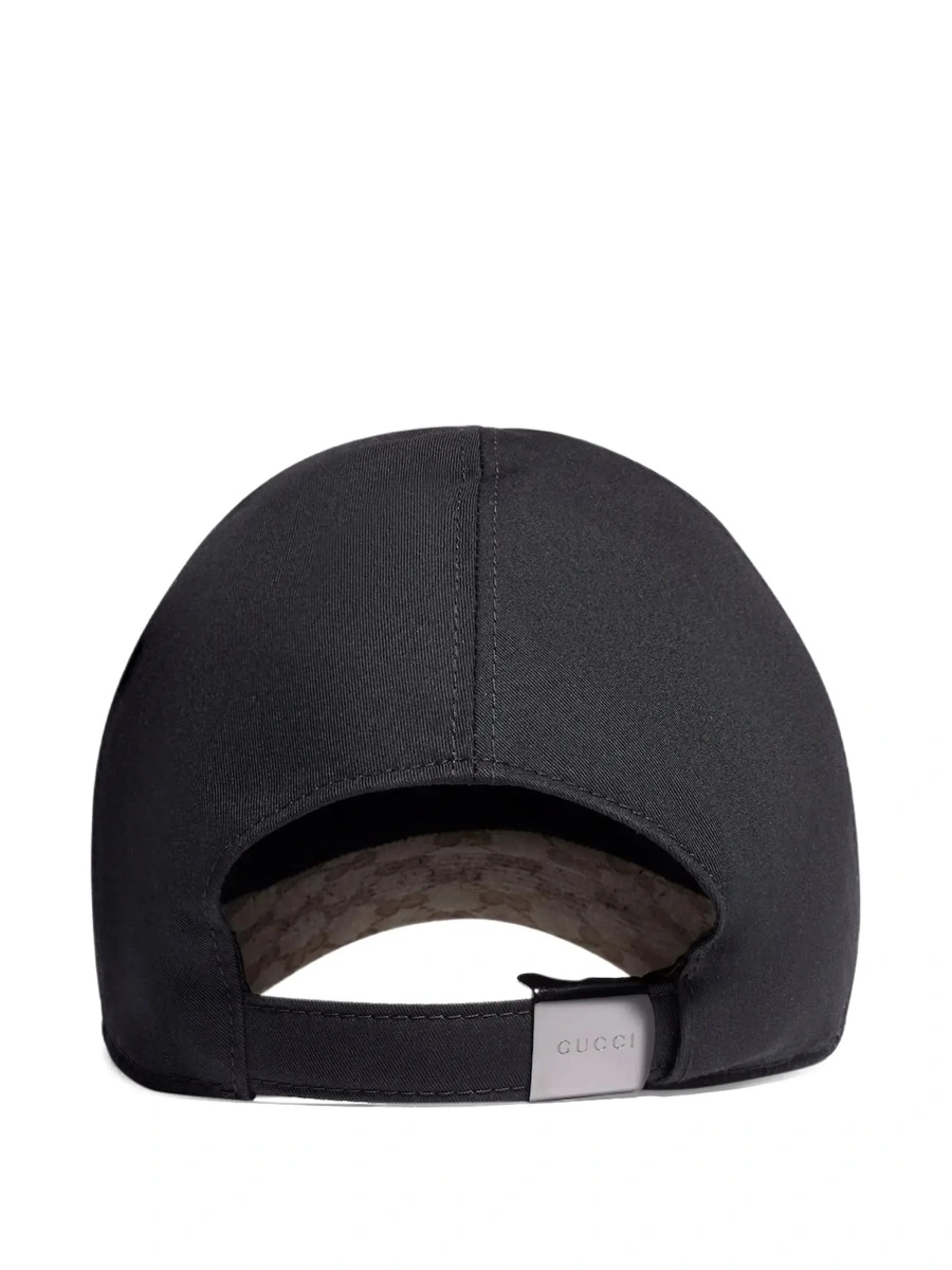 Sapca Gucci neagra din bumbac - Img 4