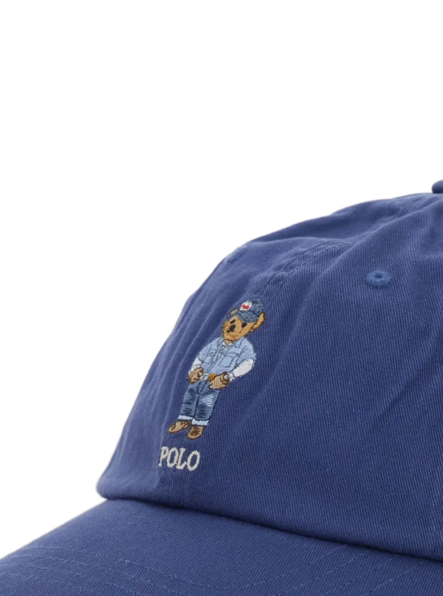 Sapca Ralph Lauren albastra din bumbac - Img 3