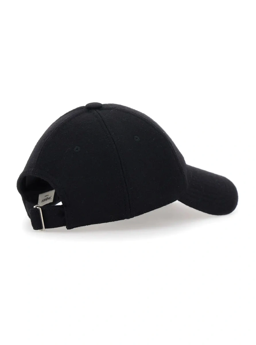 Sapca Saint Laurent neagra din lana - Img 2