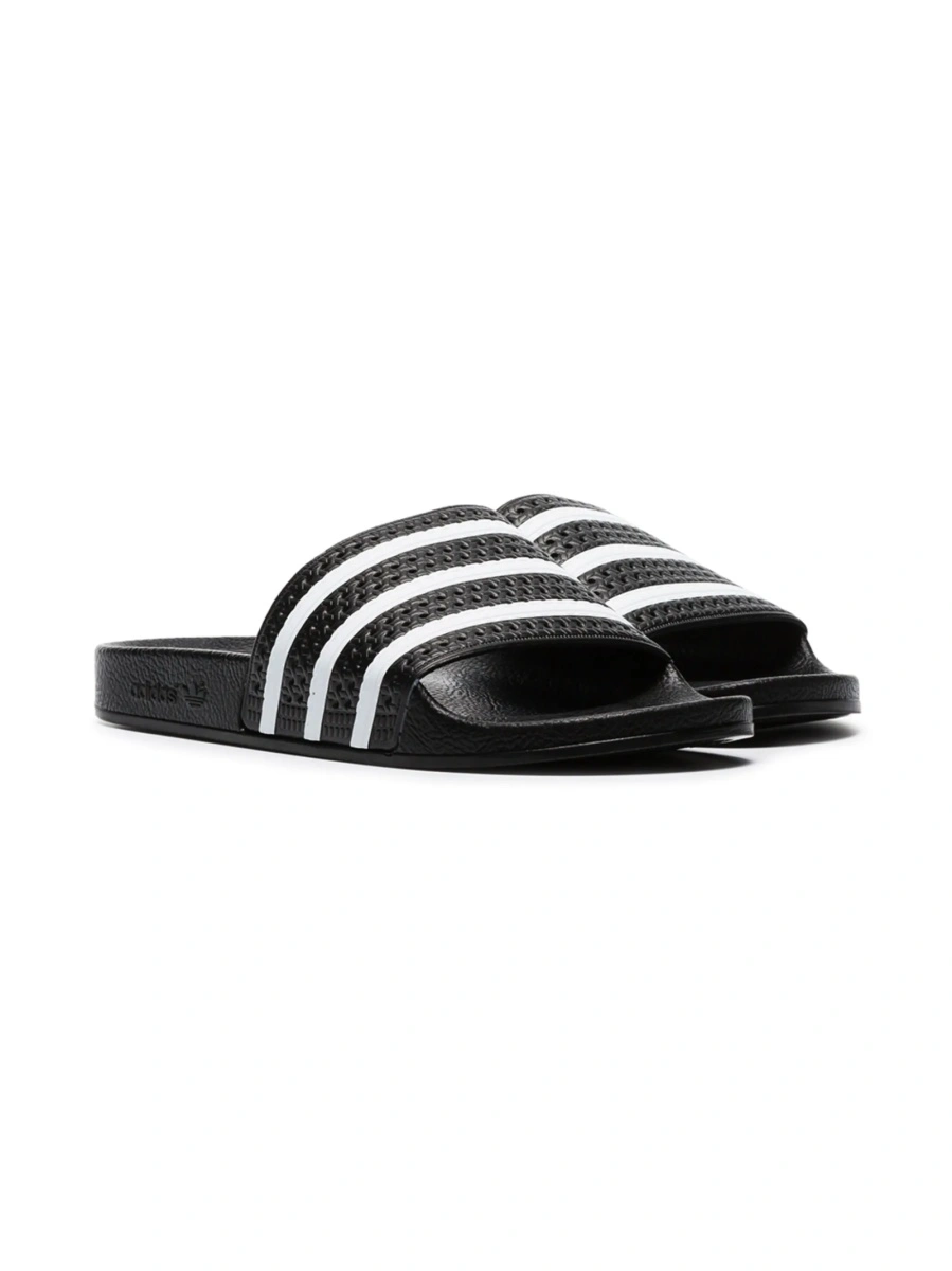 Slapi adidas Originals negri din cauciuc - Img 3