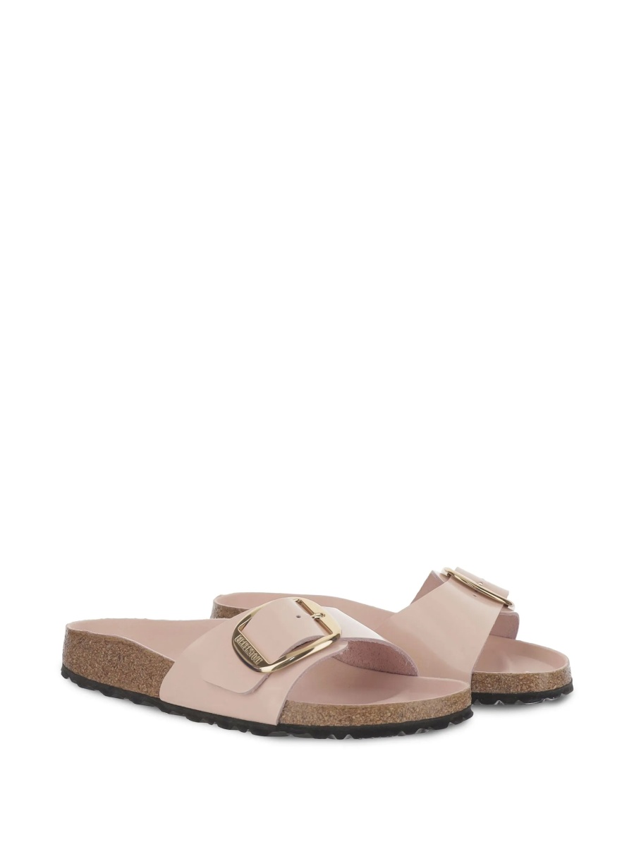 Slapi Birkenstock roz din piele - Img 2