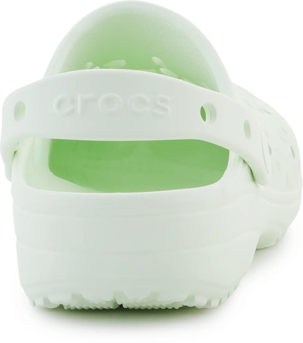 Slapi Classic Floral Cut Out Clog Jade Tint - Img 5