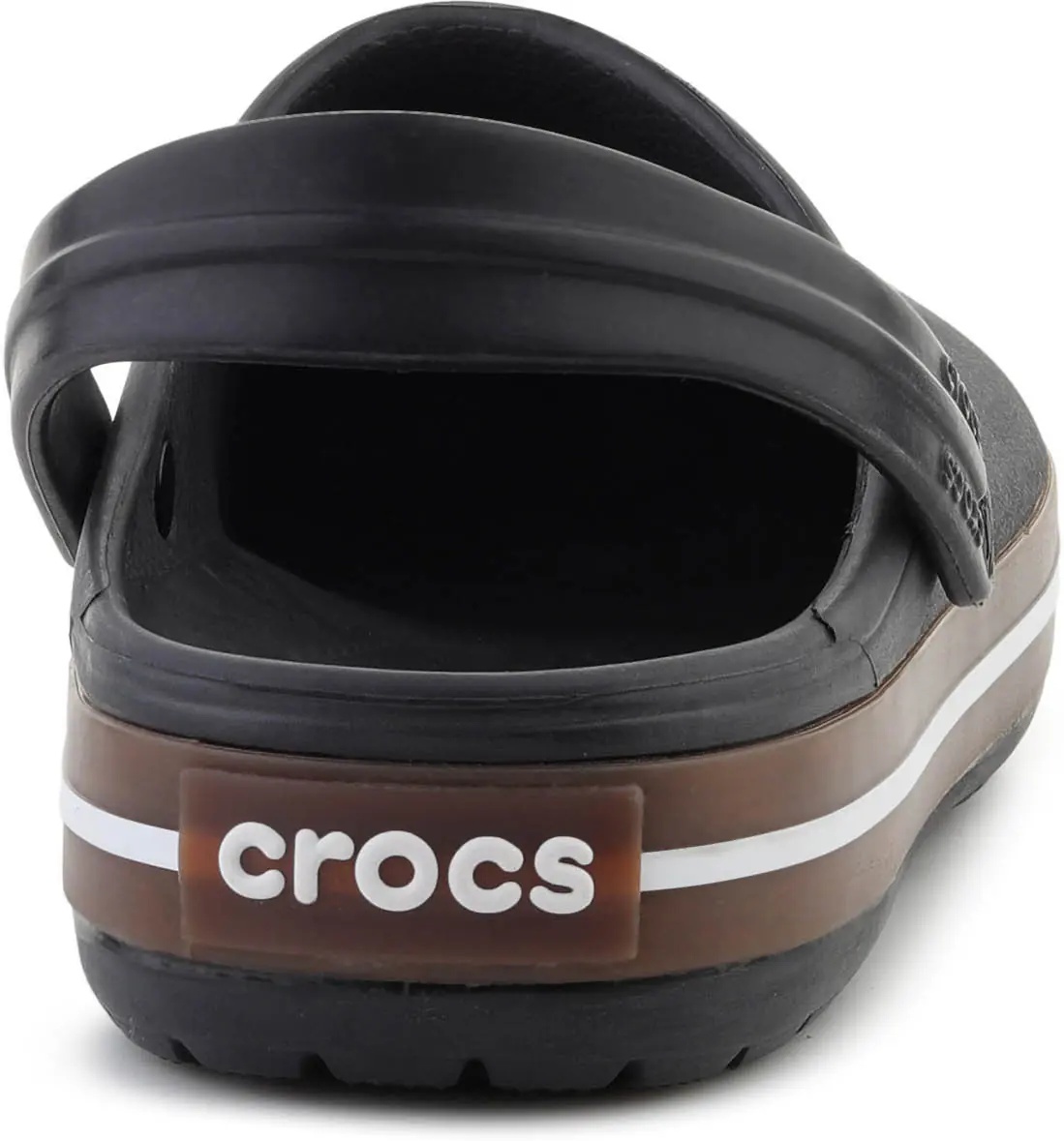 Slapi CROCBAND GUM CLOG BLACK - Img 5