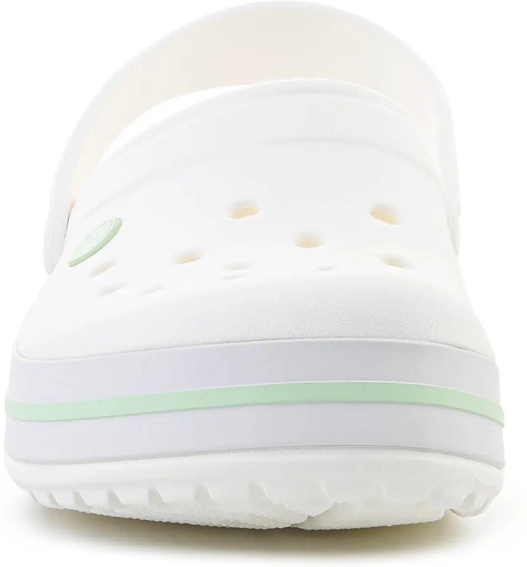 Slapi CROCBAND WHITE/SERENE GREEN - Img 2
