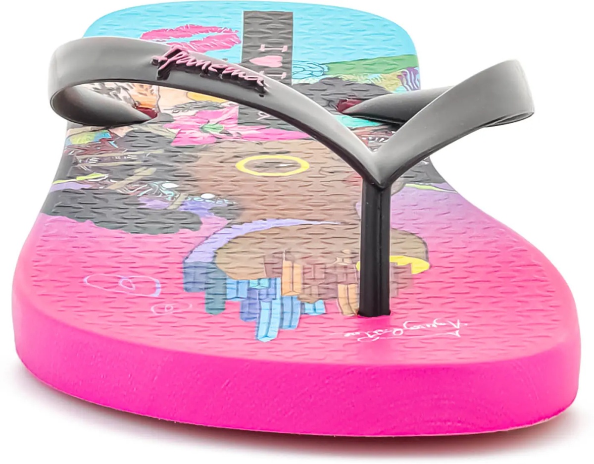 Slapi GRAFFITI V FEM PINK/BLACK/BLUE - Img 2