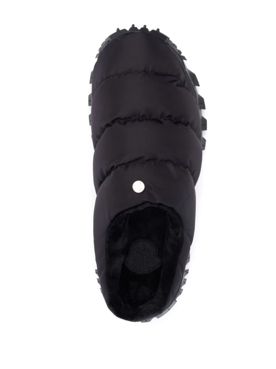 Slapi Moncler Genius negri din poliamida - Img 4