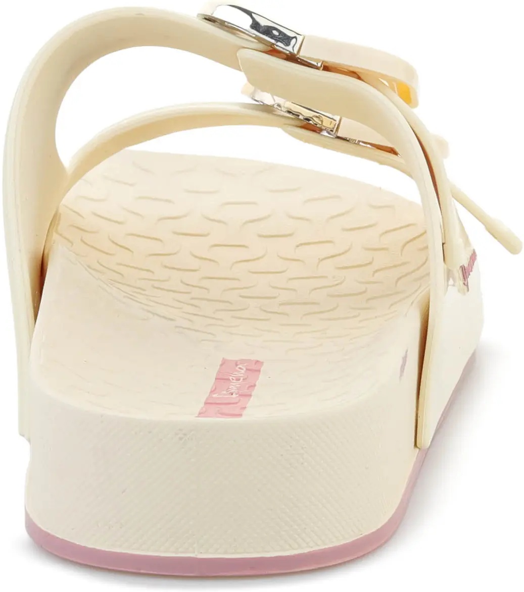 Slapi SHORE SLIDE FEM BEIGE/BEIGE/PINK - Img 5