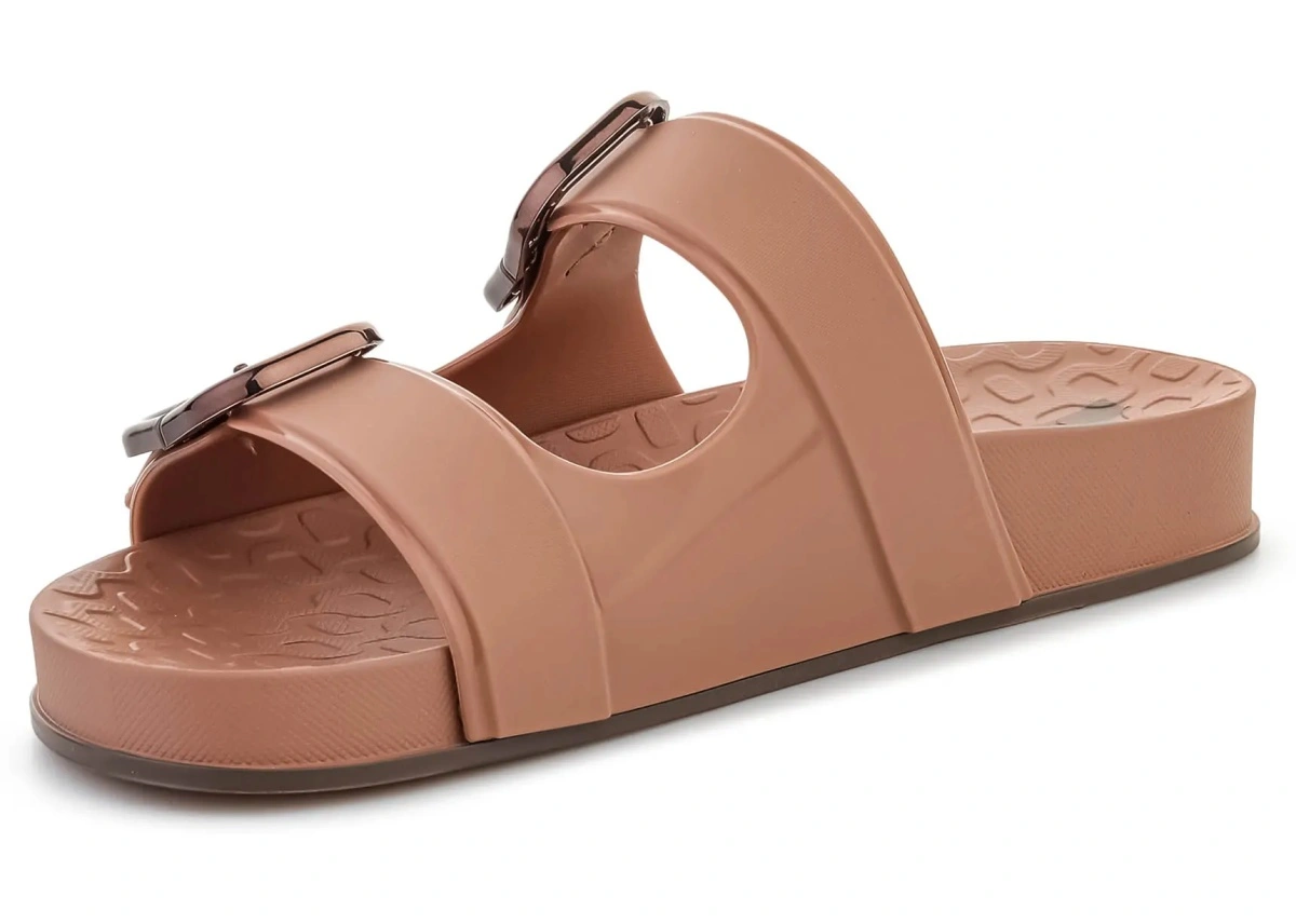 Slapi SHORE SLIDE FEM BROWN/BROWN - Img 3