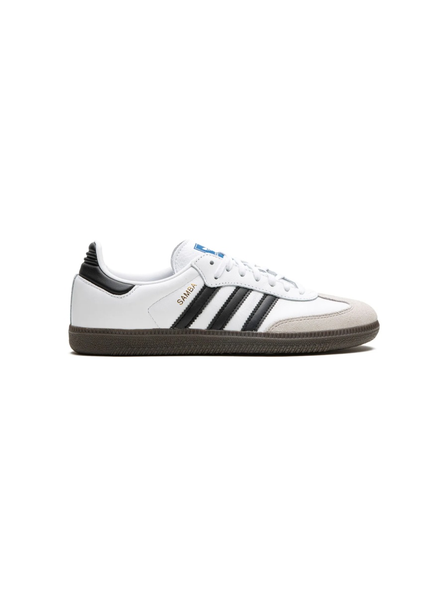Sneakers adidas Originals albi din piele si piele intoarsa - Img 2