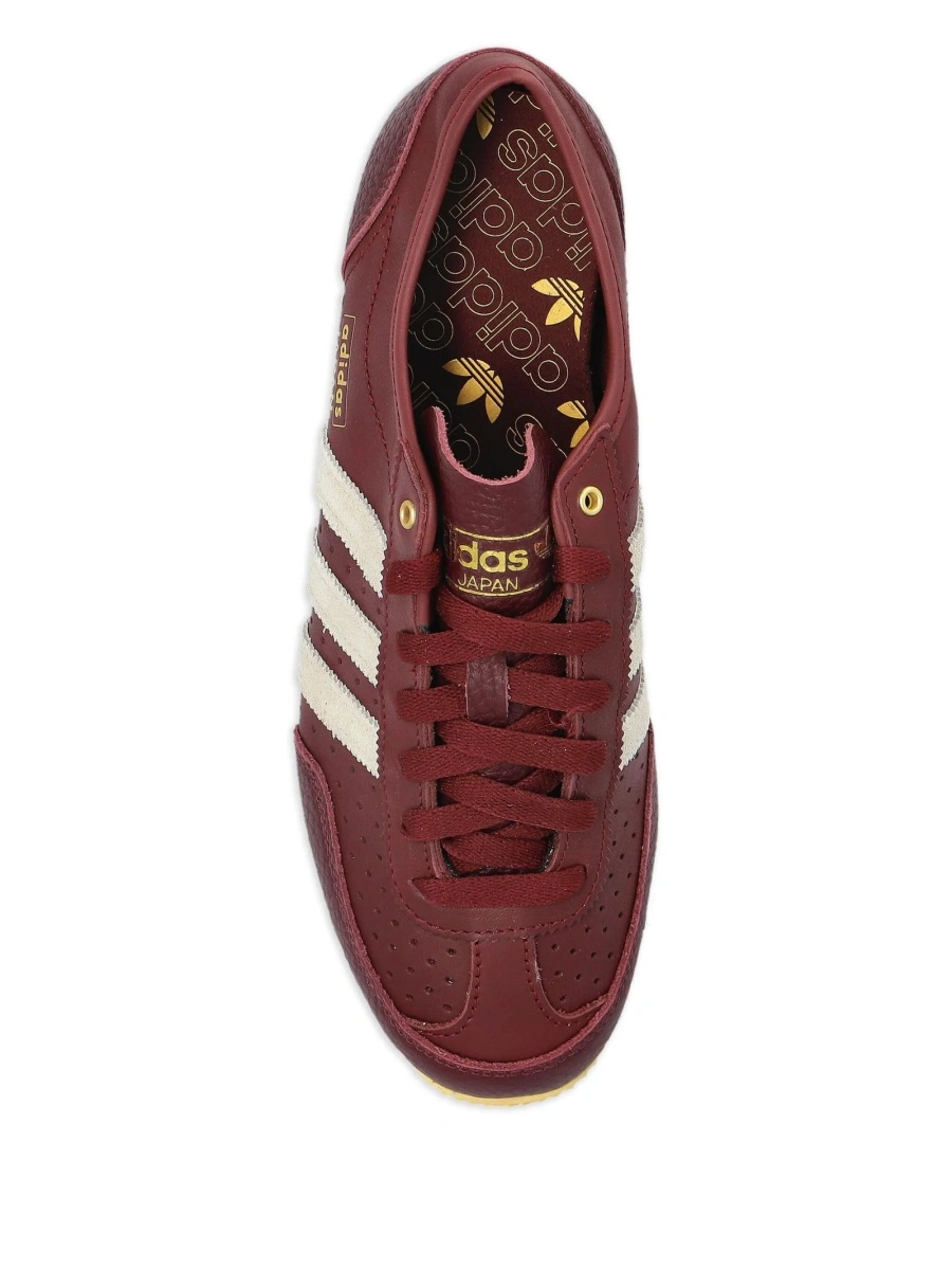 Sneakers adidas Originals rosii din piele - Img 4