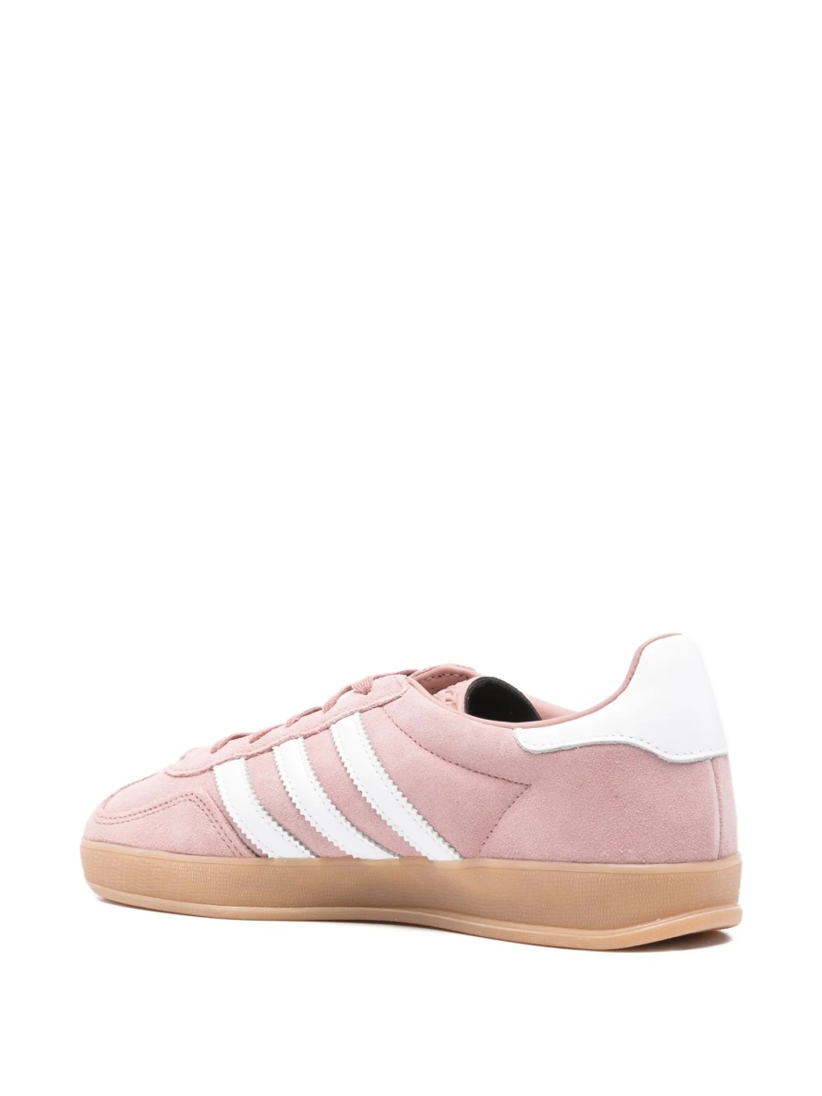 Sneakers adidas Originals roz din piele si piele intoarsa - Img 3